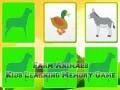 Xogo Animais da Granxa: Aprendizaxe e Memoria para Nenos en liña Xogo Animais da Granxa: Aprendizaxe e Memoria para Nenos en liña