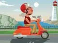 Xogo Colorexión Paseo en Scooter na Cidade en liña