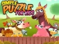 Xogo Puzzle sinxelo para nenos en liña