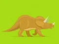Xogo Coloreo de dinosauros lindos en liña