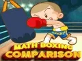 Xogo Comparación de Boxeo Matemático en liña