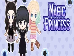 Xogo Princesa máxica: Vestir boneca en liña