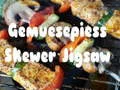 Xogo Rompecabezas de Brocheta de Legumes en liña