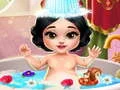 Xogo Baño do Bebé Branca de Neve en liña