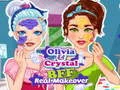Xogo Crystal e Olivia: Transformación Real para Mellores Amigas en liña