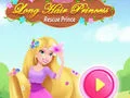 Xogo A princesa de cabelo longo rescata o príncipe en liña