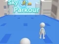 Xogo Parkour no Ceo 3D en liña