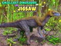 Xogo Quebra-cabeza dos dinosauros máis pequenos en liña