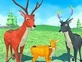 Xogo Simulador de Cervo: Familia de Animais en liña