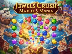 Xogo Jewels Crush Match 3 Mania en liña