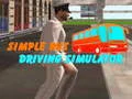 Xogo Simulador de condución de autobús simple en liña