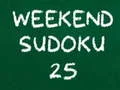 Xogo Sudoku de fin de semana 25 en liña