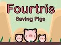 Xogo Fourtris: Salvando Porcos en liña