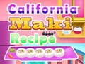 Xogo Receita de Maki California en liña