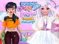Xogo Desafío de Moda: Tomboy vs Nena Feminina en liña