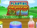 Xogo Plantación e Preparación de Comida en liña