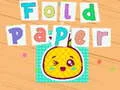 Xogo Dobrar papel en liña Xogo Dobrar papel en liña