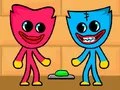 Xogo Kissy Missy e Huggy Wuggy en liña Xogo Kissy Missy e Huggy Wuggy en liña