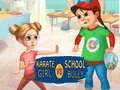 Xogo Nena de Karate contra Bully Escolar en liña Xogo Nena de Karate contra Bully Escolar en liña