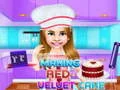 Xogo Fazendo Bolo de Veludo Vermello en liña Xogo Fazendo Bolo de Veludo Vermello en liña