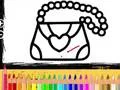 Xogo Libro de colorear de bolsos para nenas en liña Xogo Libro de colorear de bolsos para nenas en liña