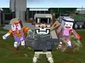 Xogo Sobrevivencia Zombie na Arena Pixel 3D de Combate en liña