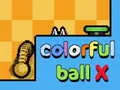 Xogo Bola Colorida X en liña