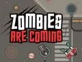 Xogo Os zombis están chegando en liña