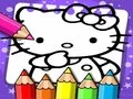 Xogo Libro de colorear Hello Kitty en liña
