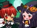 Xogo Parella Chibi de Halloween en liña Xogo Parella Chibi de Halloween en liña