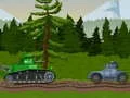 Xogo Tanques 2D: Guerras de tanques en liña