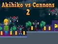 Xogo Akihiko contra Canóns 2 en liña