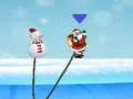 Xogo Salto de Papá Noel e do Boneco de Neve en liña