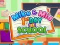 Xogo Mike e Mia: O Primeiro Día na Escola en liña