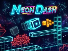 Xogo Neon Dash en liña