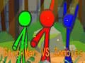 Xogo StickMan Irmáns contra Zombis en liña
