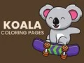 Xogo Páxinas para colorear koala en liña