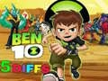Xogo Ben 10 5 Diferenzas en liña Xogo Ben 10 5 Diferenzas en liña