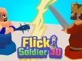 Xogo Soldado Flick 3D en liña