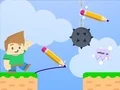 Xogo Aventuras de Thomas: Debuxar e Borrar en liña