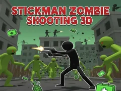 Xogo Stickman Zombie Shooting 3D en liña Xogo Stickman Zombie Shooting 3D en liña