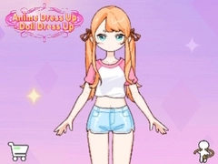 Xogo Vestiña Boneca Anime en liña
