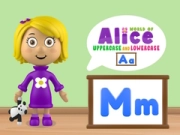 Xogo Mundo de Alice Letras Maiúsculas e Minúsculas en liña