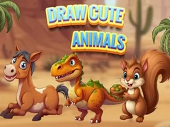 Xogo Desenha Animais Graciosos en liña