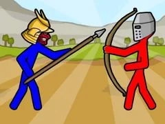 Xogo Stickman: Choque do Reino en liña
