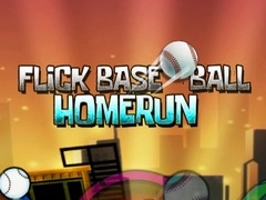Xogo Flick Béisbol Super Homerun en liña
