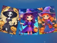 Xogo Rompecabezas de Halloween Espeluznante en liña