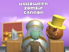 Xogo Canón Zombi de Halloween en liña