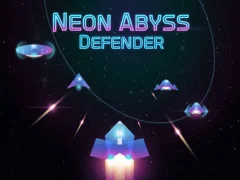 Xogo Neon Abyss Defender en liña