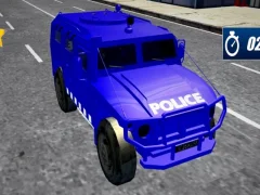 Xogo Simulador de vehículos de condución da policía en liña